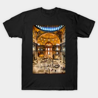 Turkey. Istanbul. Hagia Sophia. Interior. T-Shirt